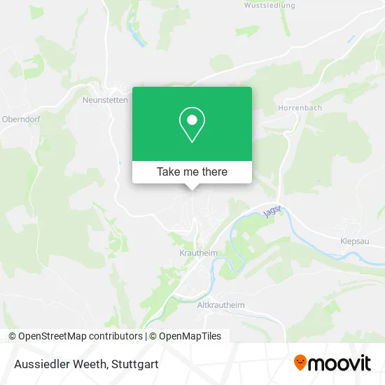 Карта Aussiedler Weeth