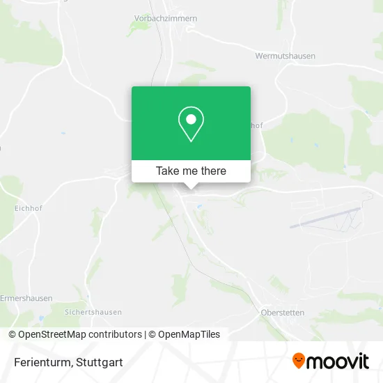 Ferienturm map