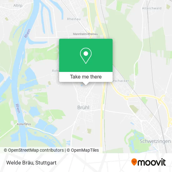 Карта Welde Bräu