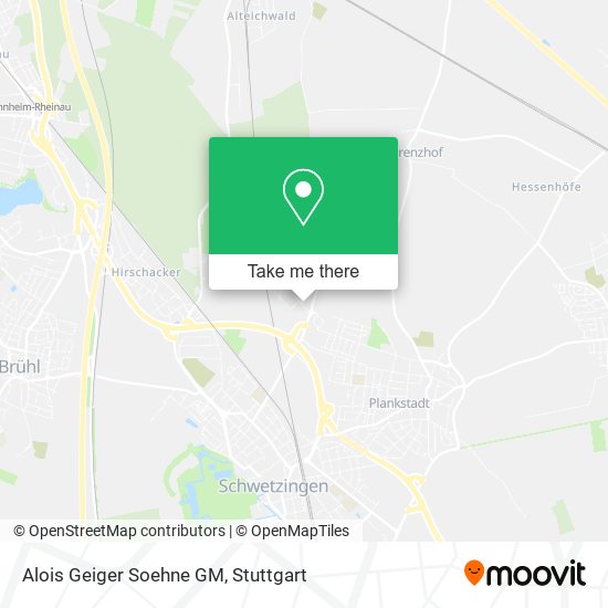 Alois Geiger Soehne GM map