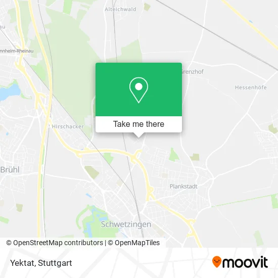 Карта Yektat