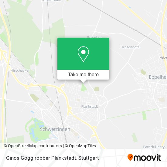 Ginos Gogglrobber Plankstadt map