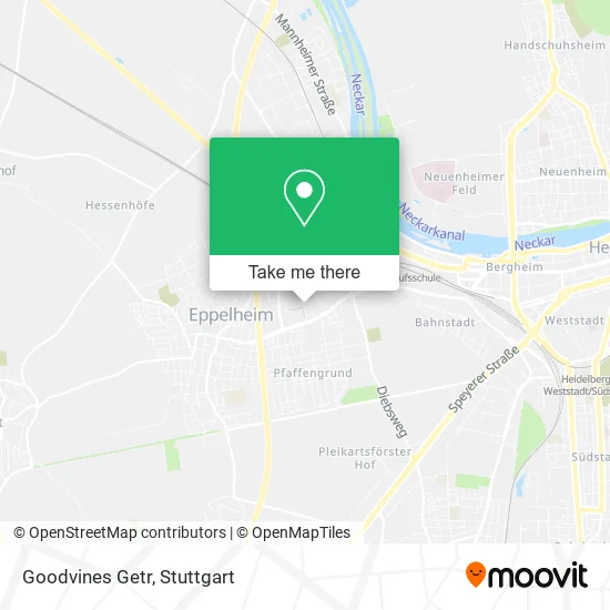 Карта Goodvines Getr