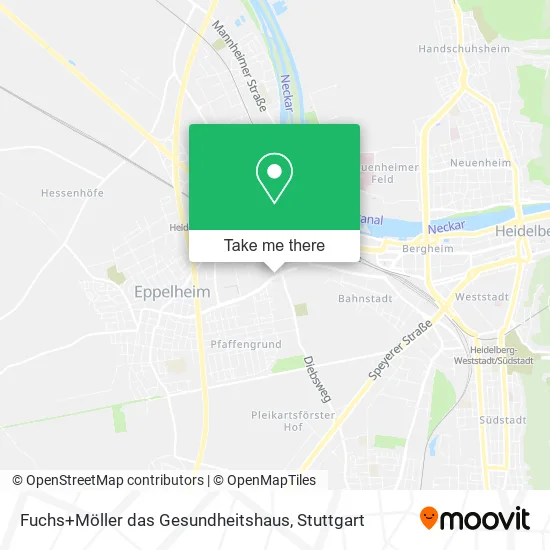 Карта Fuchs+Möller das Gesundheitshaus