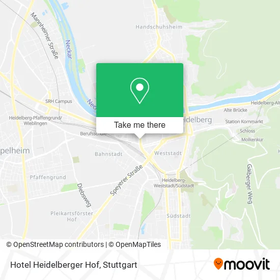 Карта Hotel Heidelberger Hof