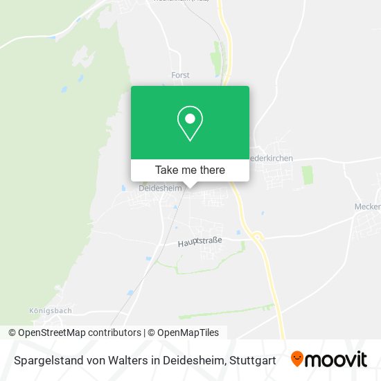 Spargelstand von Walters in Deidesheim map