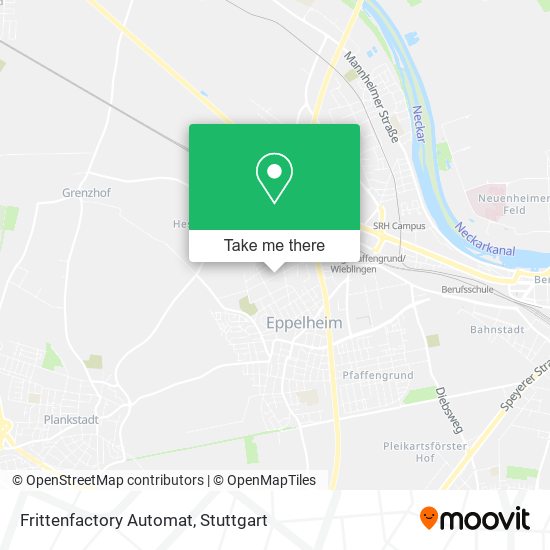 Frittenfactory Automat map