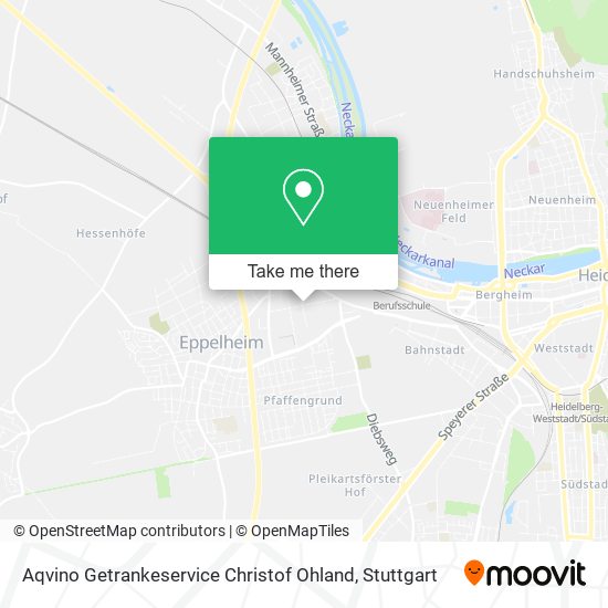 Aqvino Getrankeservice Christof Ohland map