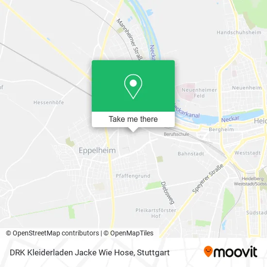Карта DRK Kleiderladen Jacke Wie Hose