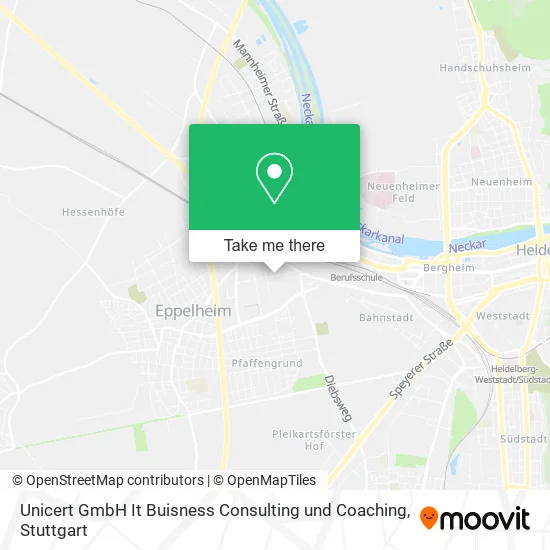 Карта Unicert GmbH It Buisness Consulting und Coaching