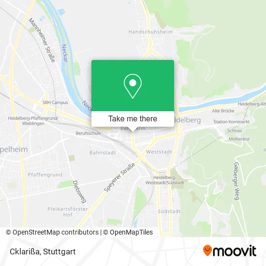 Карта Cklarißa