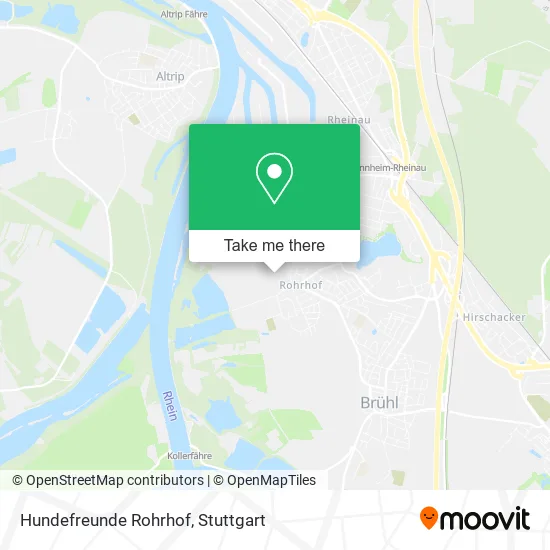 Карта Hundefreunde Rohrhof