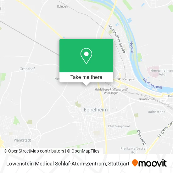 Карта Löwenstein Medical Schlaf-Atem-Zentrum
