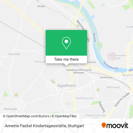Карта Annette Fackel Kindertagesstätte
