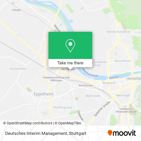 Карта Deutsches Interim Management