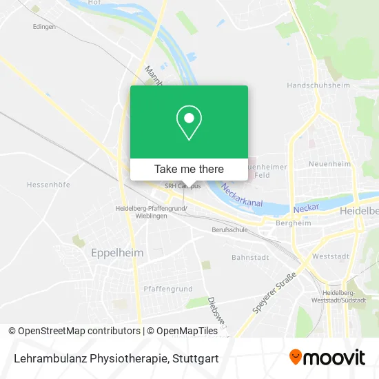 Карта Lehrambulanz Physiotherapie