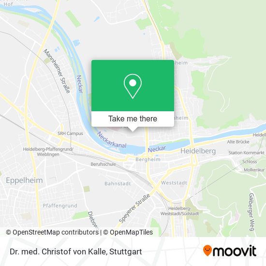 Dr. med. Christof von Kalle map