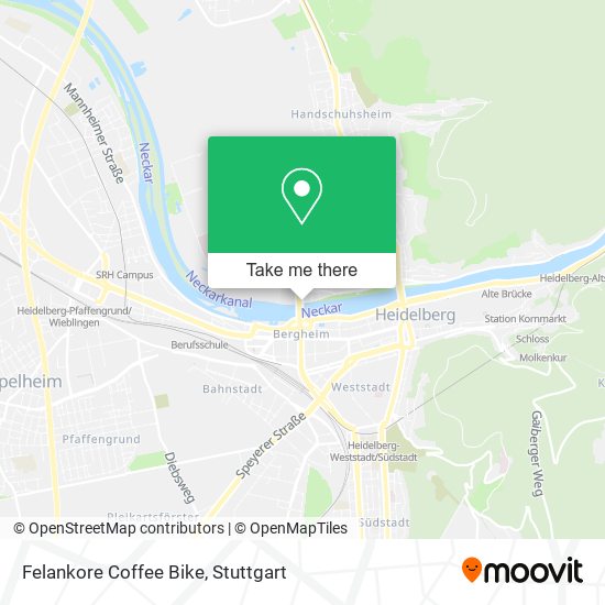 Felankore Coffee Bike map