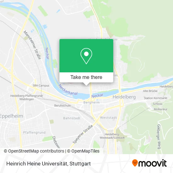 Карта Heinrich Heine Universität