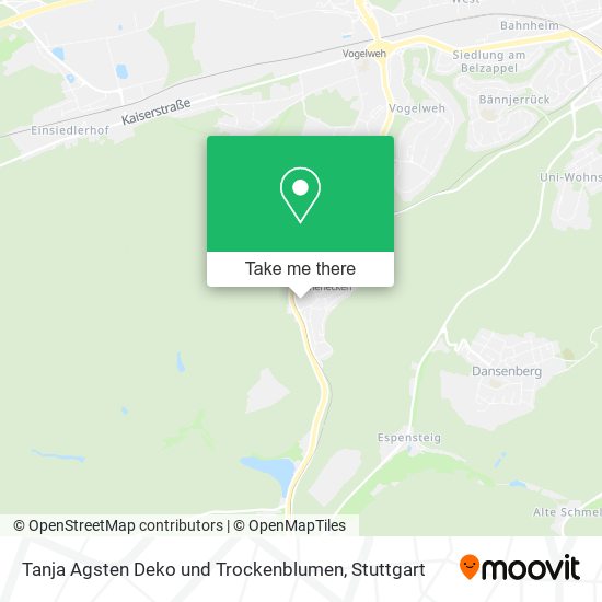 Tanja Agsten Deko und Trockenblumen map