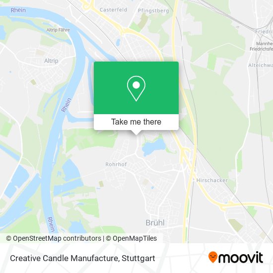 Creative Candle Manufacture map