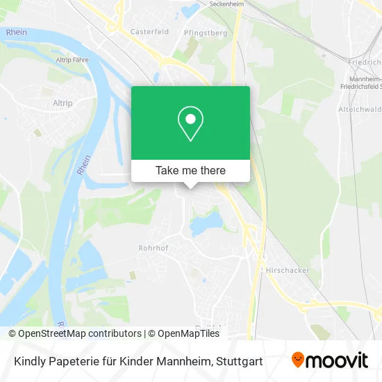 Карта Kindly Papeterie für Kinder Mannheim