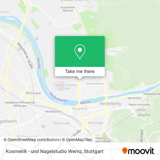 Карта Kosmetik - und Nagelstudio Wernz