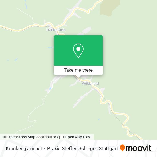 Krankengymnastik Praxis Steffen Schlegel map