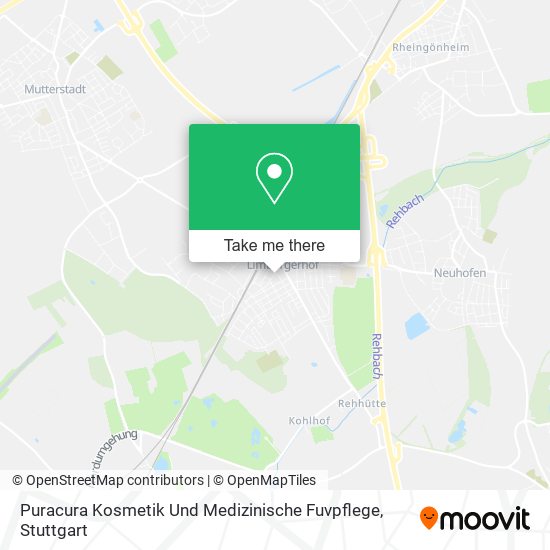 Puracura Kosmetik Und Medizinische Fuvpflege map