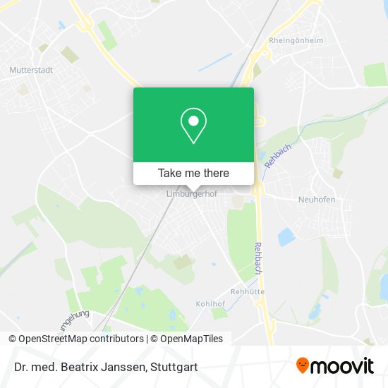 Dr. med. Beatrix Janssen map