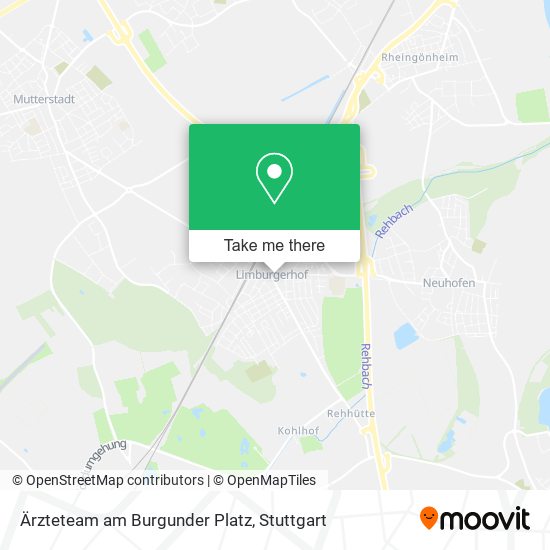 Ärzteteam am Burgunder Platz map