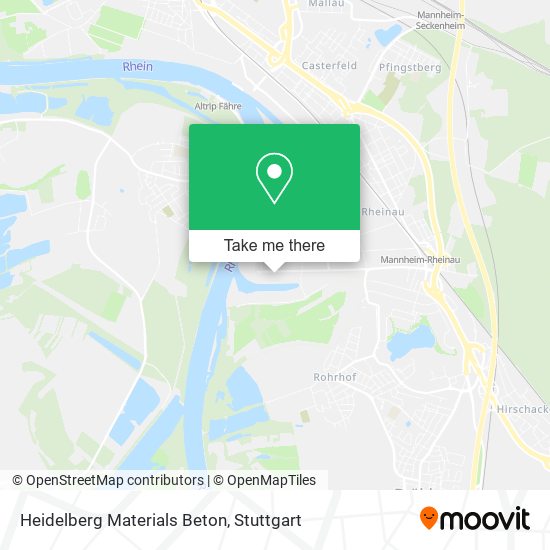 Heidelberg Materials Beton map