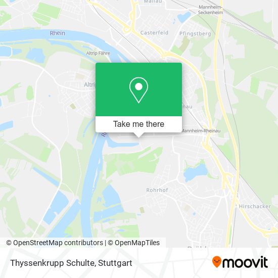 Thyssenkrupp Schulte map