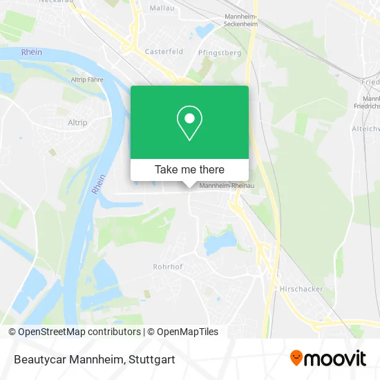 Карта Beautycar Mannheim