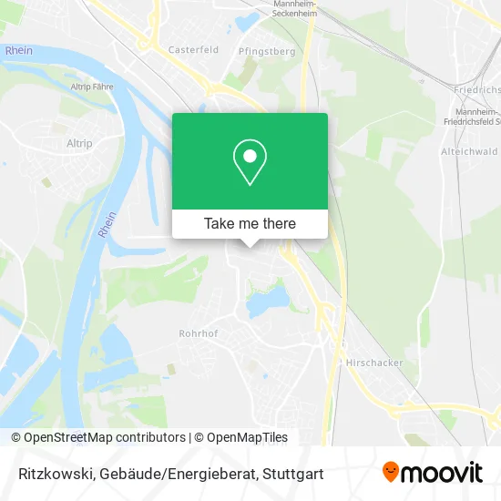 Карта Ritzkowski, Gebäude / Energieberat