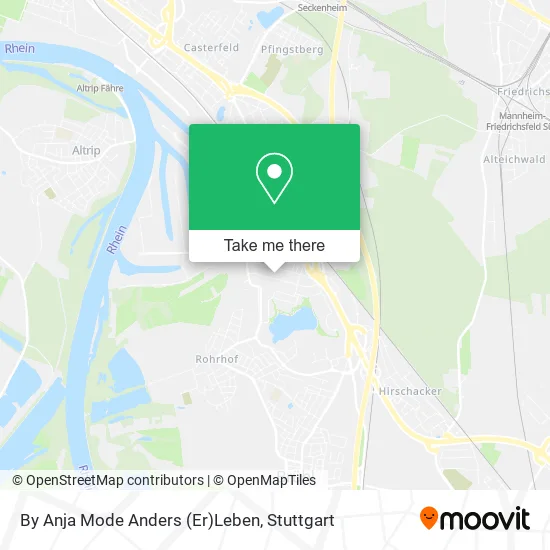 Карта By Anja Mode Anders (Er)Leben