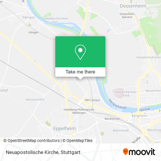 Neuapostolische Kirche map