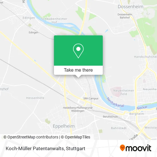 Карта Koch-Müller Patentanwalts