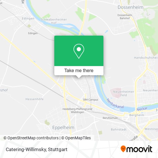 Карта Catering-Willimsky