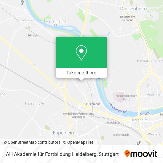 AH Akademie für Fortbildung Heidelberg map