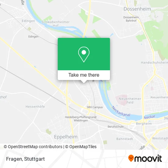 Карта Fragen