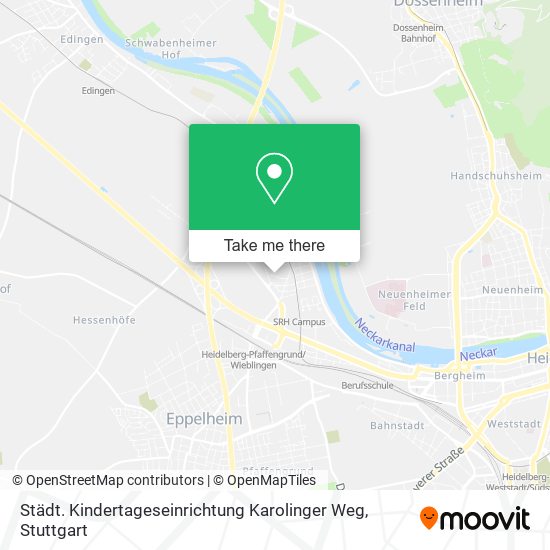 Städt. Kindertageseinrichtung Karolinger Weg map