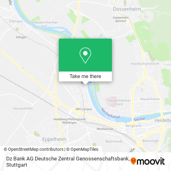 Карта Dz Bank AG Deutsche Zentral Genossenschaftsbank