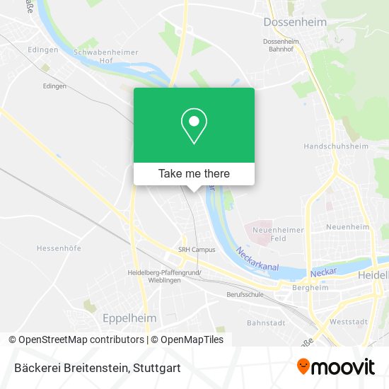 Bäckerei Breitenstein map