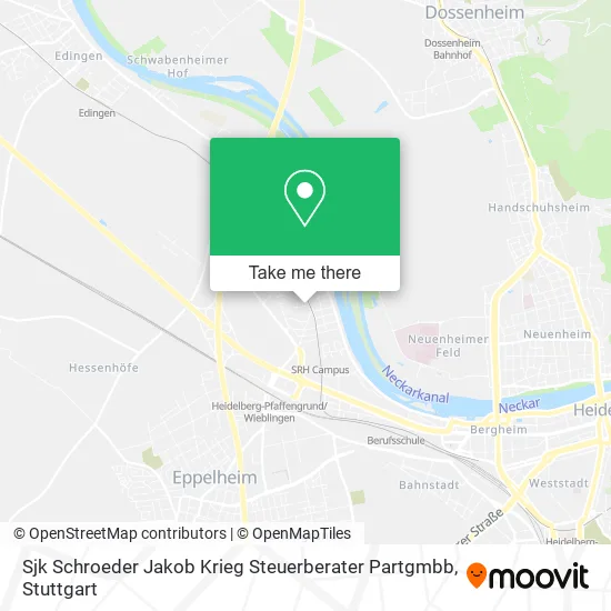 Карта Sjk Schroeder Jakob Krieg Steuerberater Partgmbb
