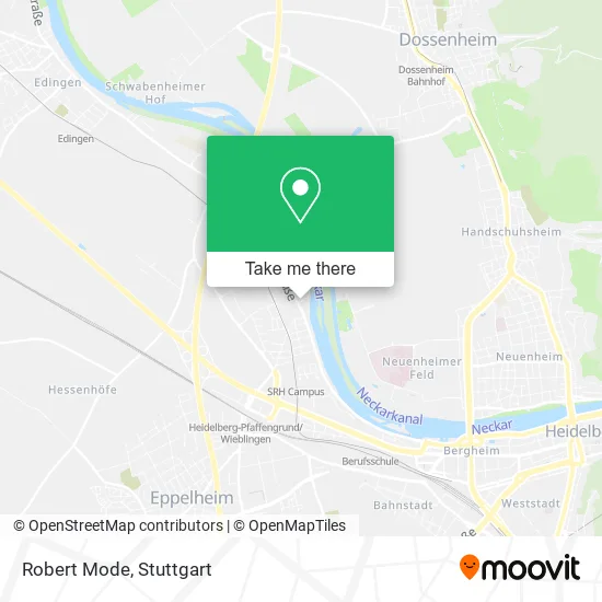 Карта Robert Mode