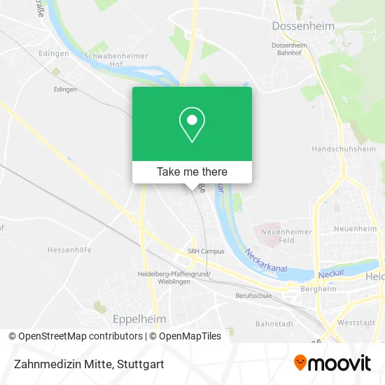 Карта Zahnmedizin Mitte