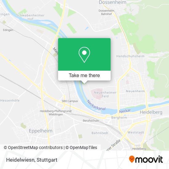 Heidelwiesn map