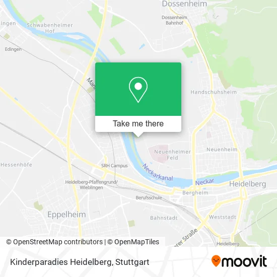 Карта Kinderparadies Heidelberg