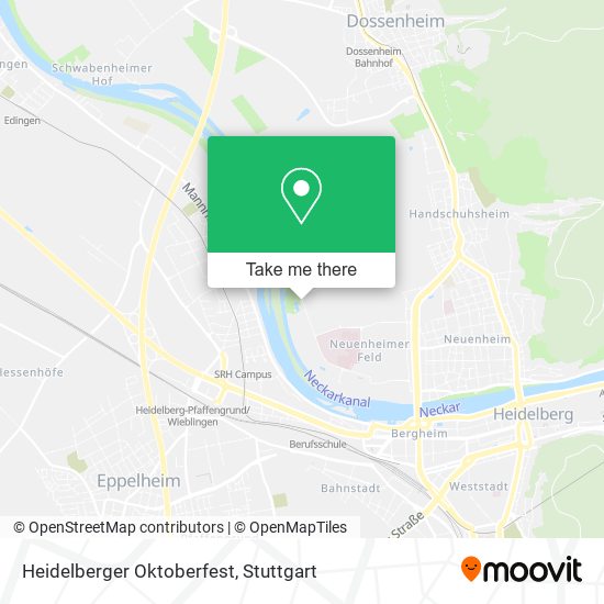 Heidelberger Oktoberfest map